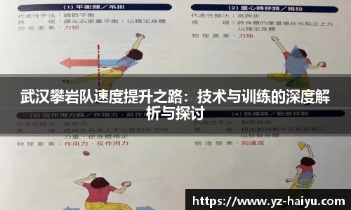 武汉攀岩队速度提升之路：技术与训练的深度解析与探讨